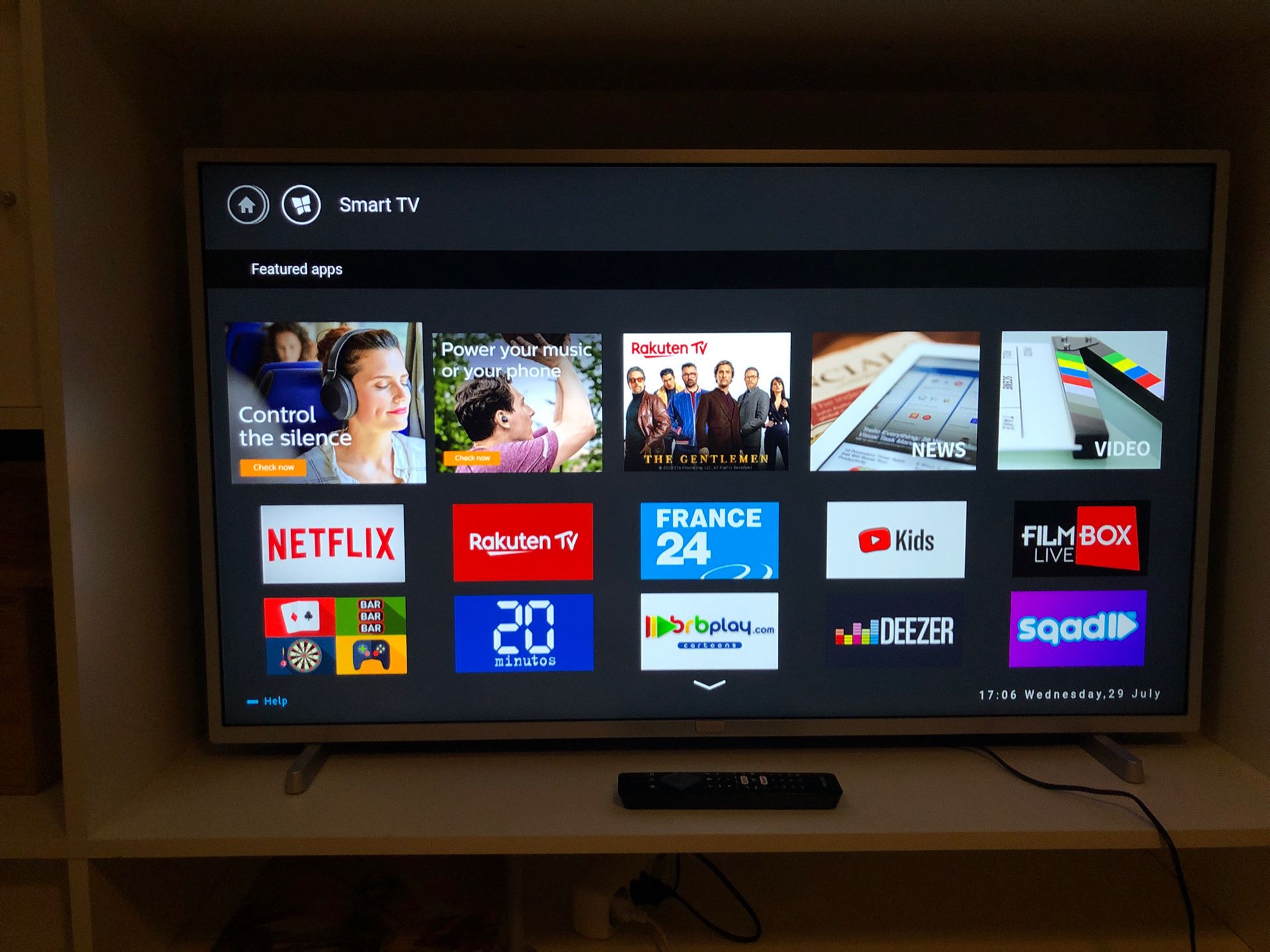 Philips 43” LED UltraHD TV