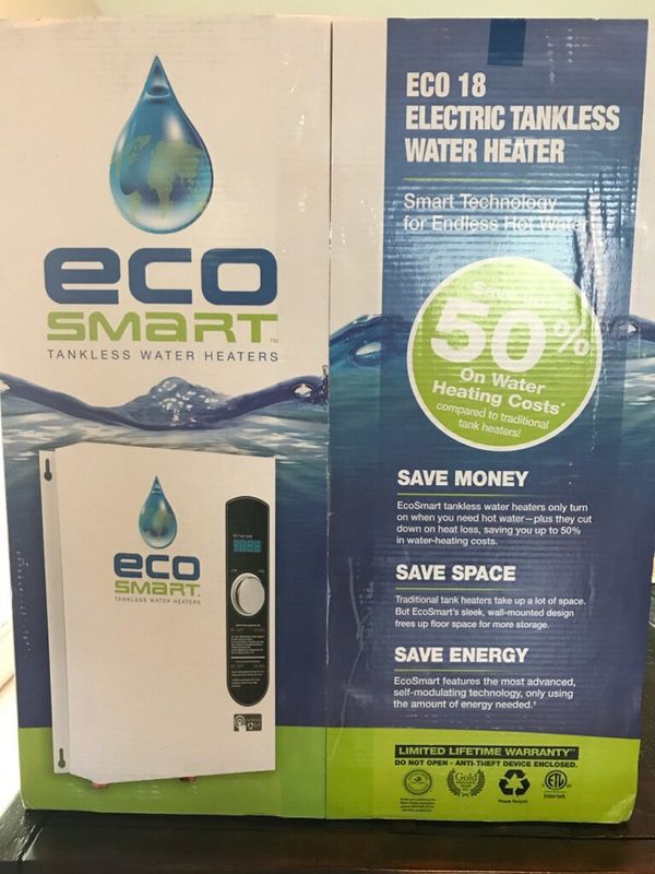 eco 18 brand new tankless water heater for sale in miami, fl