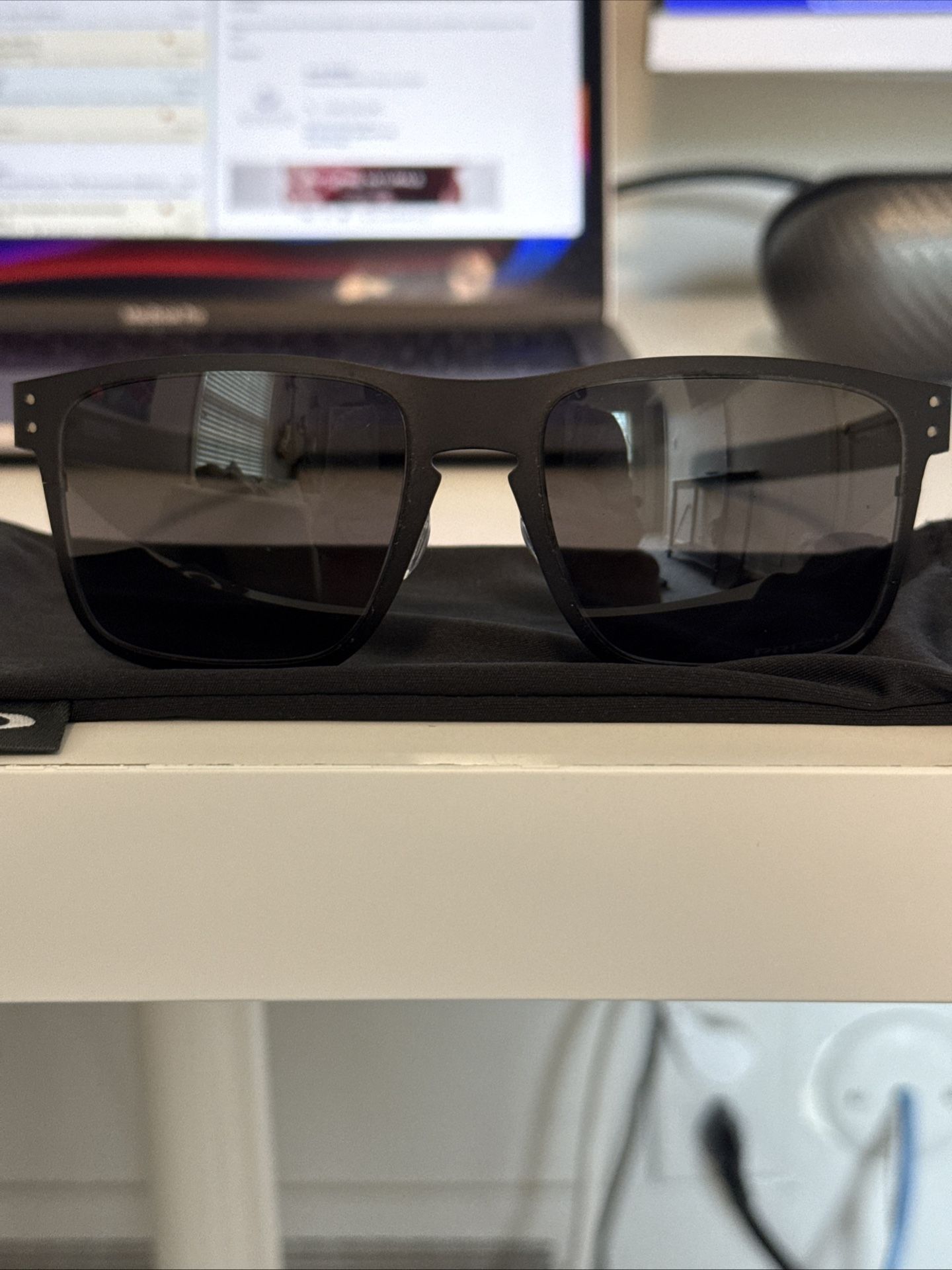 Men’s Oakley Holbrook Metal Black With Prizm Grey Lenses