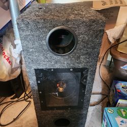 Vented Box  Holds 10in Speakers 