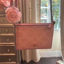 Pink Coach Bag