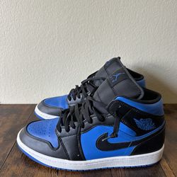 Jordan 1 Mid Royal Blue Size 10 Men’s