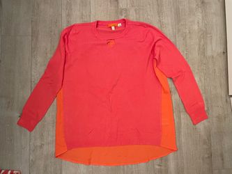 ONEA Coral Sweater / Orange Blouse, Large