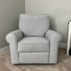 Pottery Barn Swivel & Glider Recliner 