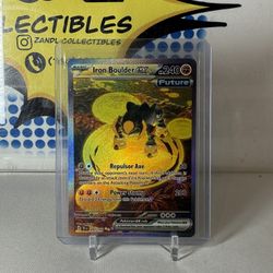 Pokemon Temporal Forces Iron Boulder ex 