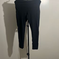 Black Leggings With Pockets 