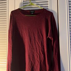 Liz Claiborne Red Sweater