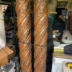 Bed Columns Georgous, Very Heavy