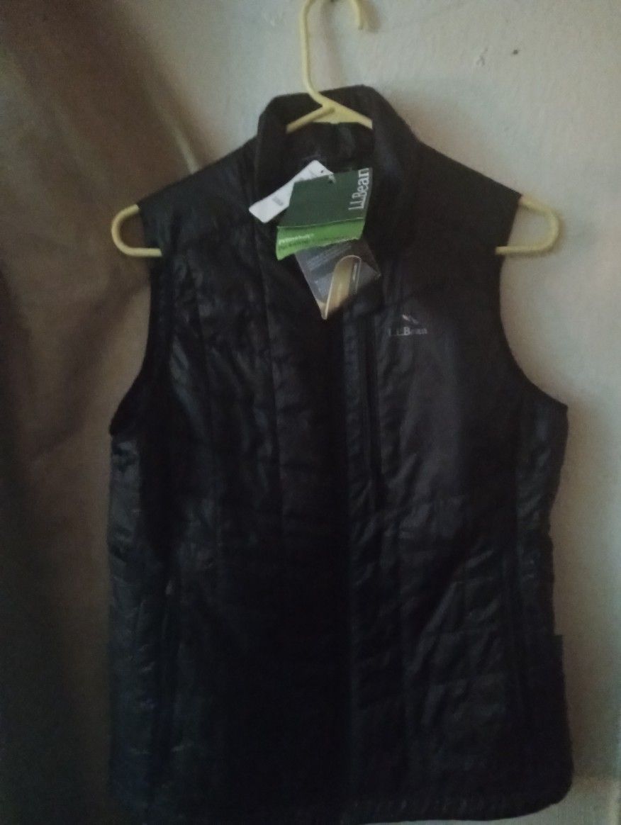 L.l.bean Black Women's Primaloft Packaway Small Vest