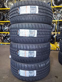 4 new P235/45R18 MILESTAR