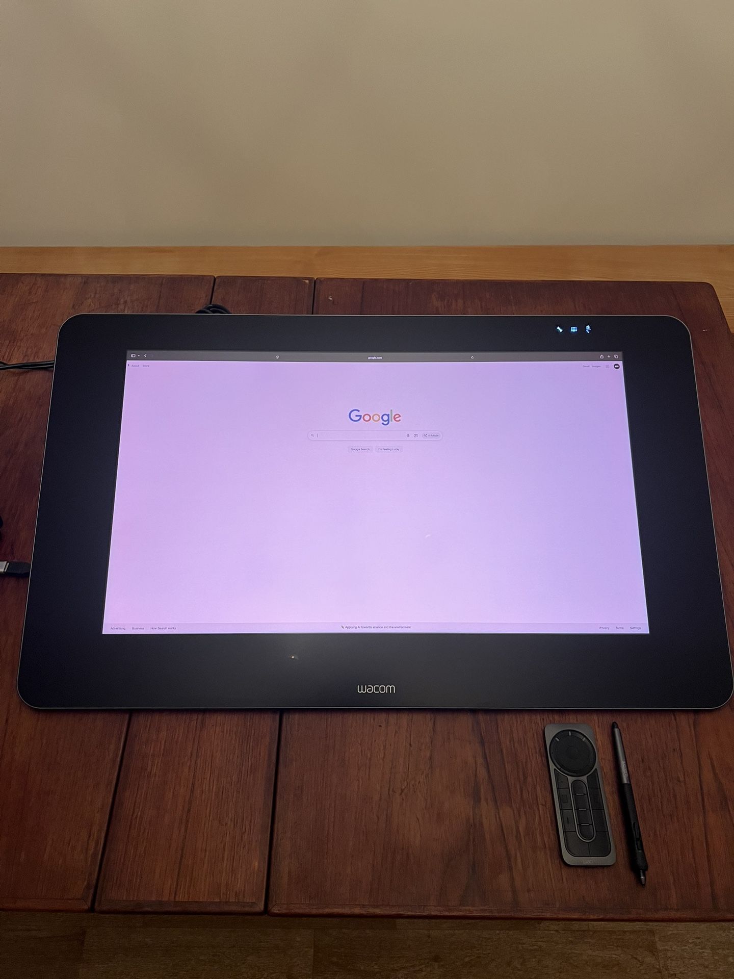 Wacom Cintiq 27” Touchscreen Tablet Display
