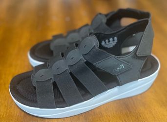 NEW Ryka Aloha Comfort Walking Sandals Women’s Size 8.5 Black