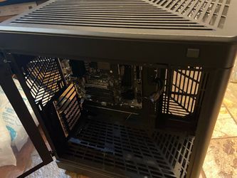 Pc case and motherboard