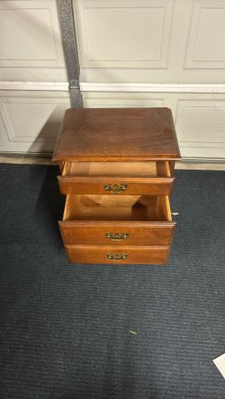 Solid Wood Nightstand