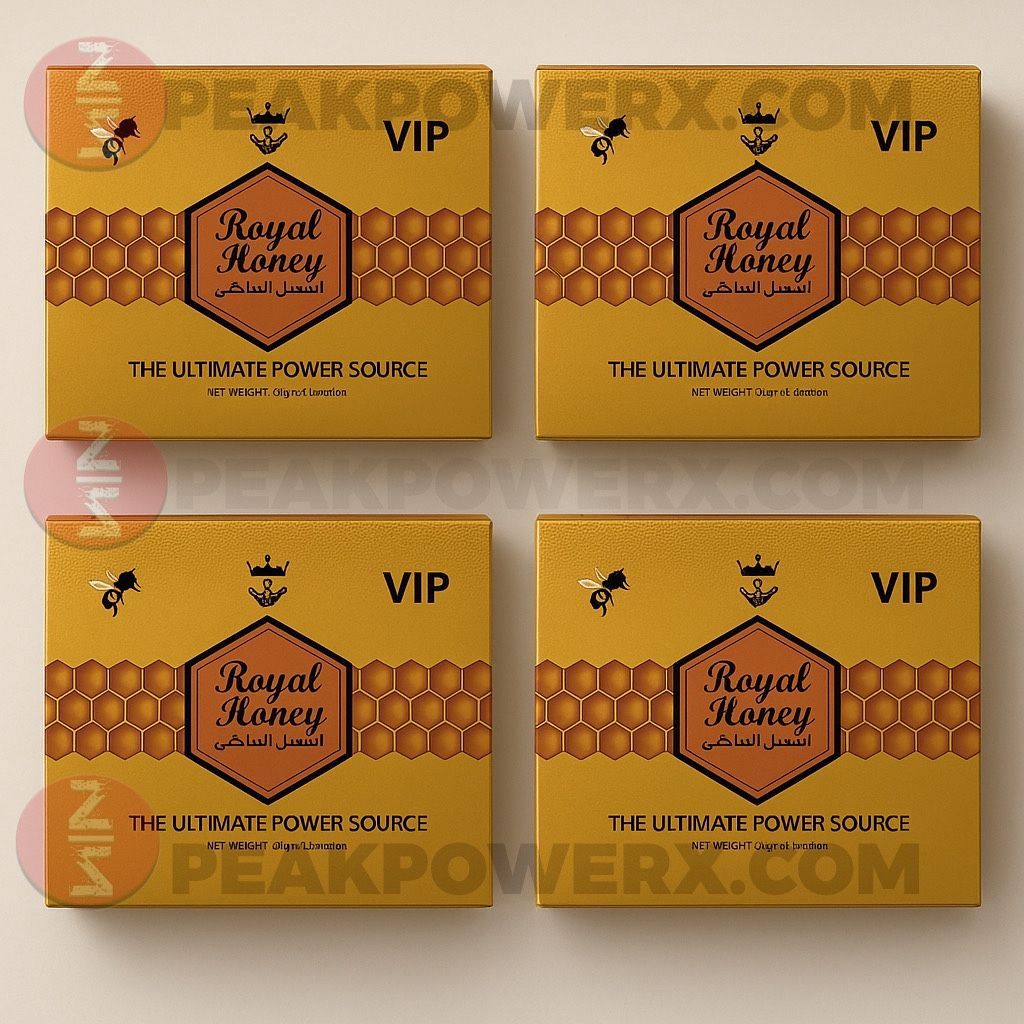 Royal Honey VIP 4 Boxes - Original Authentic Pack - Fast Shipping