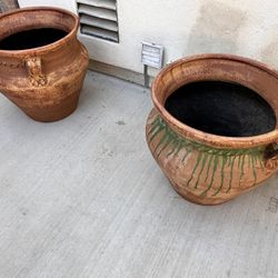 Plant Pots (Large) X 2