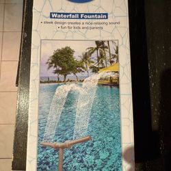 Adjustable Swimming Pool Waterfall Fountain Spray . New 
