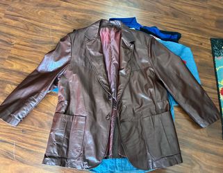 Leather jacket