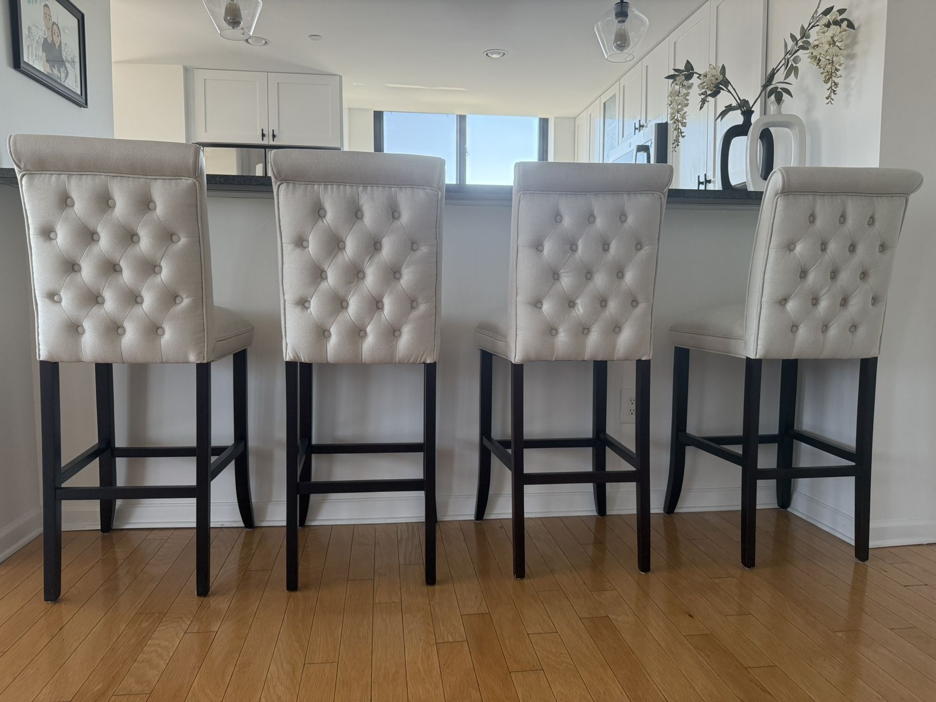 Set Of 4 Bar Stools