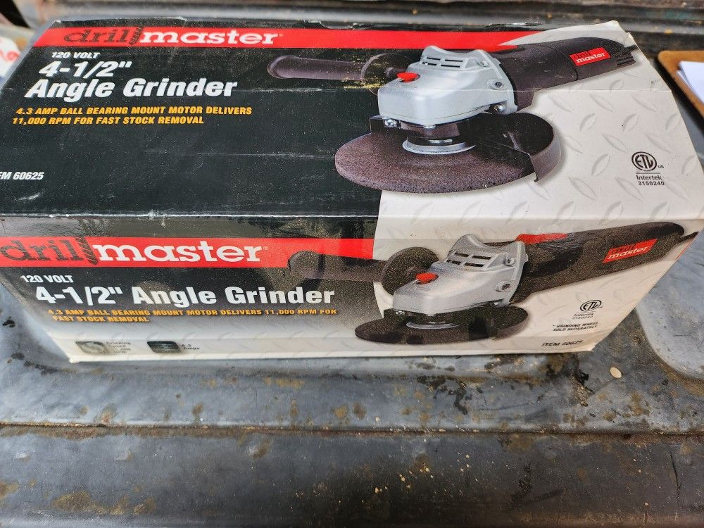 Angle Grinder 4 - 1/2"