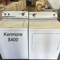 Kenmore Washer Dryer 