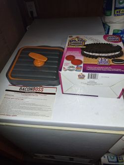 Bakeware Big Top and Bacon Boss