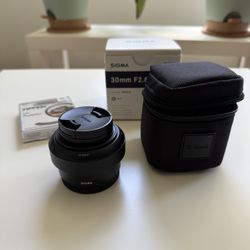 Sigma 30mm F2.8 Lens