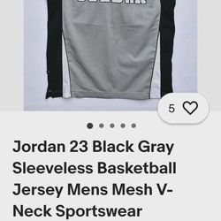 Sleeves Air Jordan jersey. 2XL