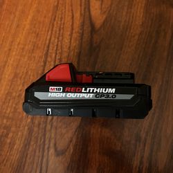 MILWAUKEE BATTERY  M18 18-Volt Lithium-Ion HIGH OUTPUT CP 3.0 Ah Battery
