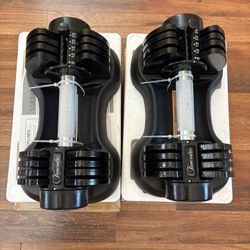 DUMBBELL 💪🏻 50 POUNDS SETS 25 POUNDS EACH ONE BRAND NEW IN BOX 💪🏻💪🏻