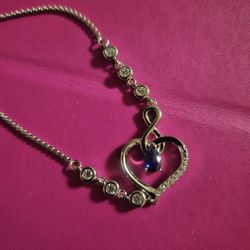Stunning Sapphire Infinity Bracelet ❤️