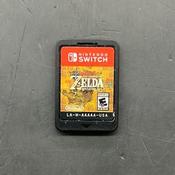 The Legend Of Zelda Breath Of The Wild Nintendo Switch Game