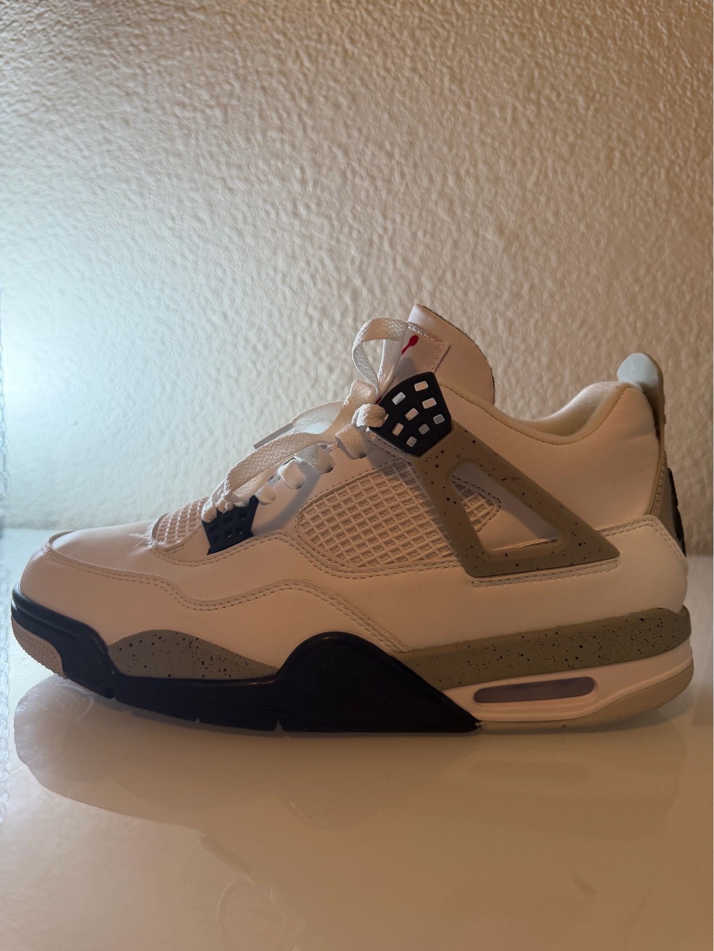 Jordan 4 White Cement Shoes