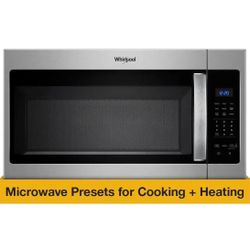 Whirlpool 1.7 cu. ft. Over the Range Microwave in Stainless Steel with Electronic Touch Controls