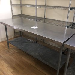 Commercial Steel Table 