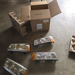 Chevy Silverado Head Lights 