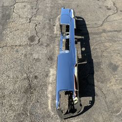 Chevy Silverado & GMC Sierra 1500 / 2500 / 3500 Rear Bumper OEM 2014 2015 2016 2017 2018 2019