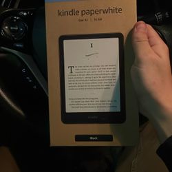 Kindle paperwhite gen 12 16gb