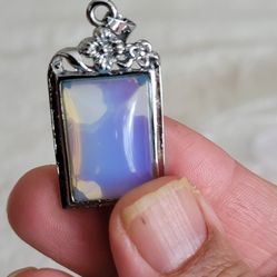 Opal Crystal Stone Pendant 