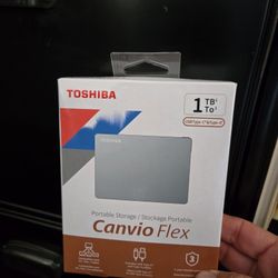 Portable External Hard Drive Toshiba Canvio Flex 1TB