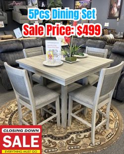 5pcs dining set