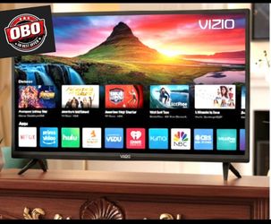 Let’s Watch It! Like New VIZIO D-Series 720P 32” Class LED Smart TV, Black-OBO