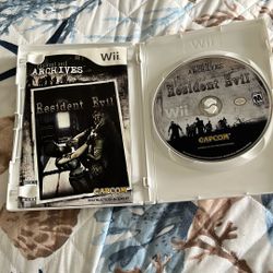 Resident Evil Archives/ Av Cable  Nintendo Wii 
