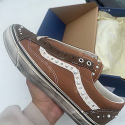 VANS OLD SKOOL LX 36 PEARLIZED COCOA BROWN SIZE 10