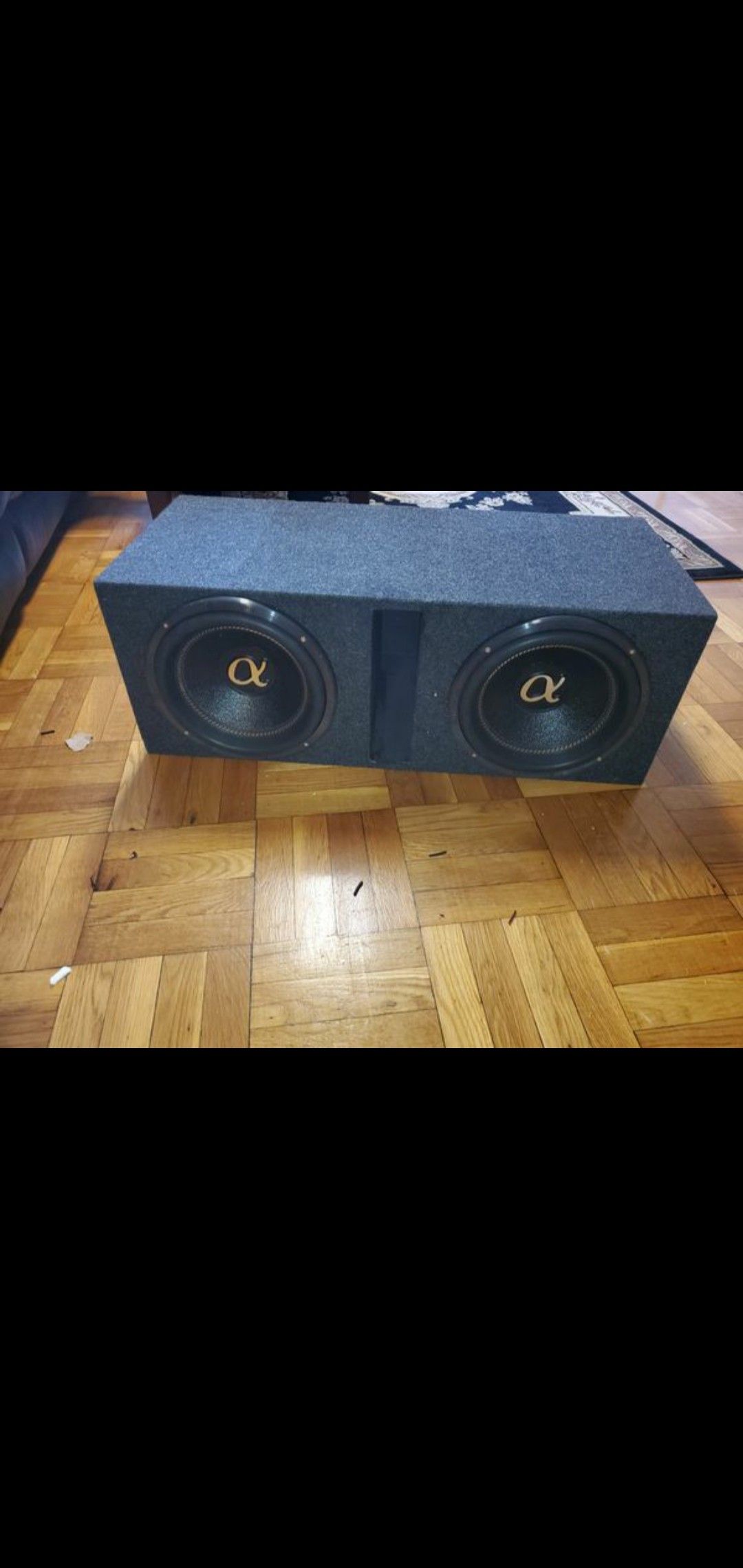 12" ALPHASONIK VENUM SUBWOOFER NEWEST MODEL 2400W RMS 7200W MAX