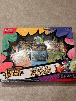 Pokémon TCG First Partners Mega Evolution Ascended Heroes Deluxe Pin Collection