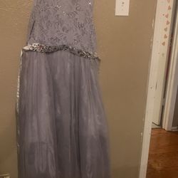 Gray Party Dress