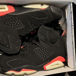 Jordan 6 Retro Black Infrared (2019) Size 10.5