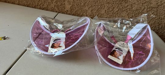 Brand New pink bride  visors $3 for each .  $5 for 2