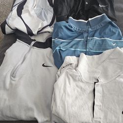 Golf Shirts 2x And Jacket
